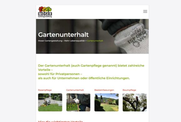 Moser Gartengestaltung
